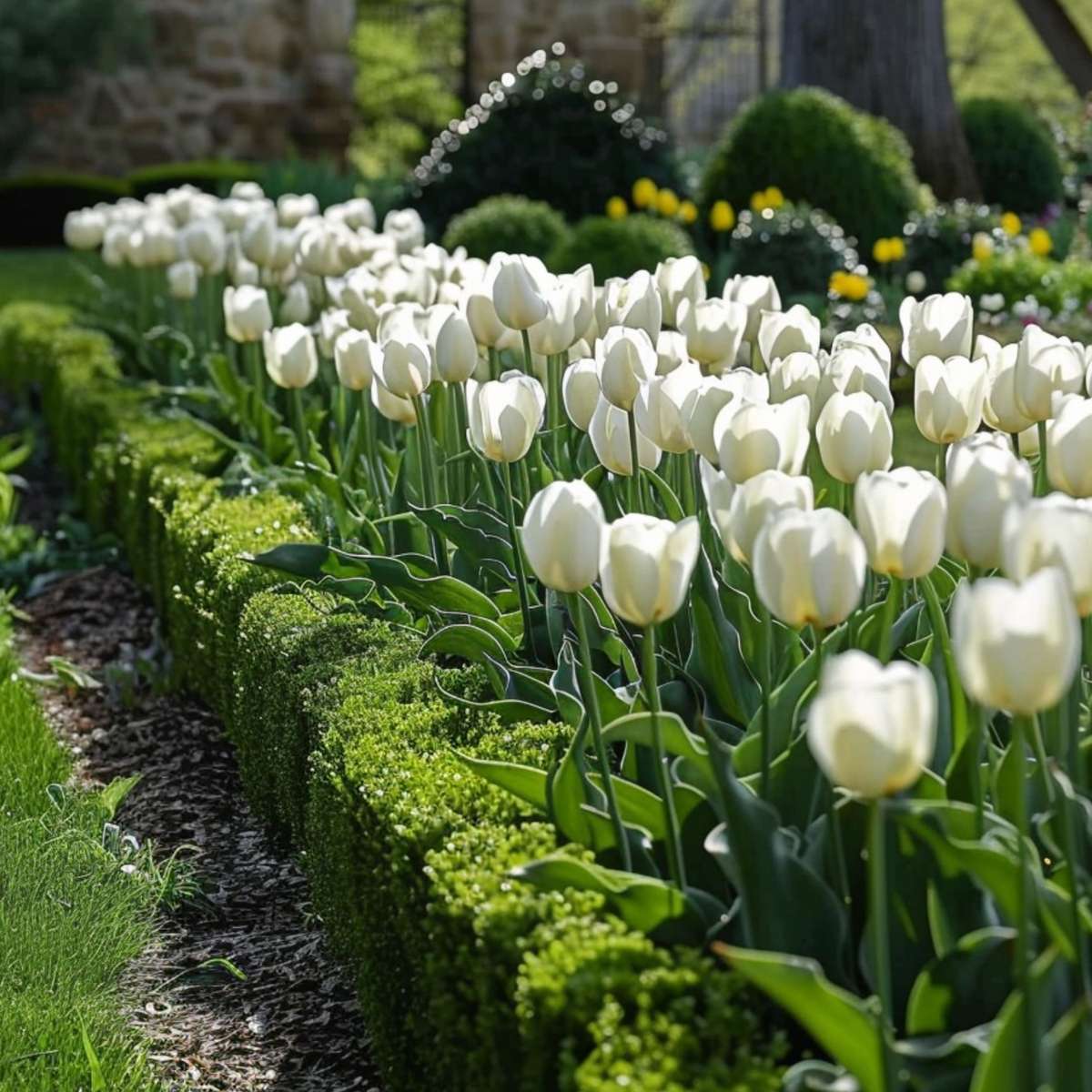 Tulip Tulpenzwiebeln - 14 Stk - Tulipa 'Northcap' - Blumenzwiebeln - Gelb 