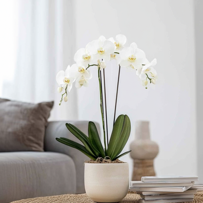 Phalaenopsis Schmetterlingsorchidee - Phalaenopsis - Höhe 50-60Cm - ⌀12Cm 