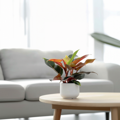 Philodendron Baumfreund - 2 Stk - Philodendron 'Sun Light' - Höhe 20-30Cm - ⌀12Cm 