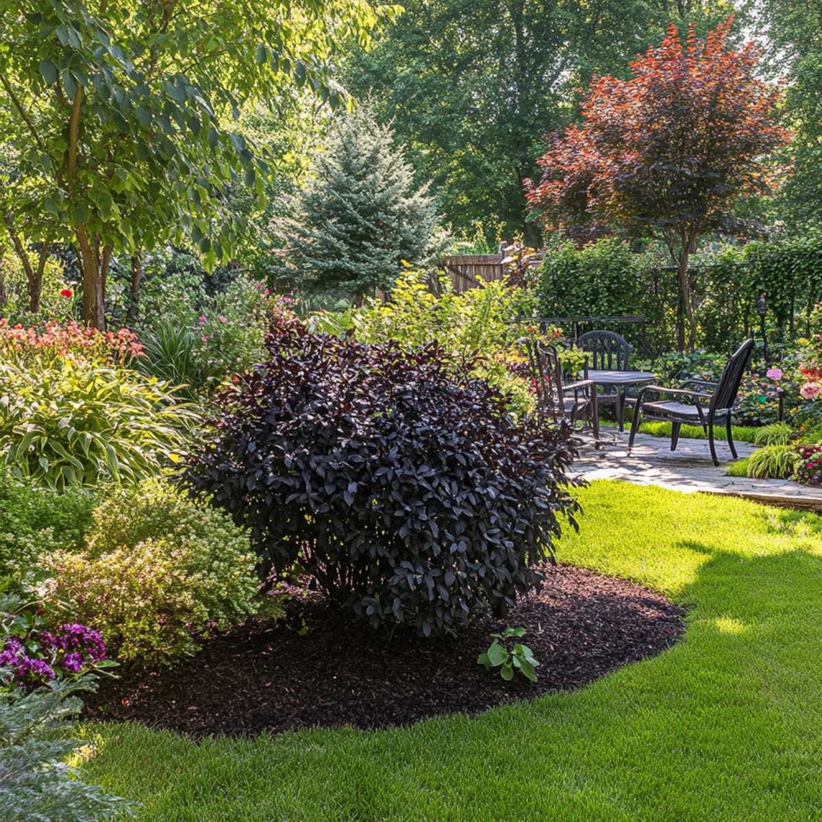 Other Shrubs Holunder - 2 Stk - Sambucus Nigra 'Black Lace' - Höhe 25-40Cm - ⌀17Cm 