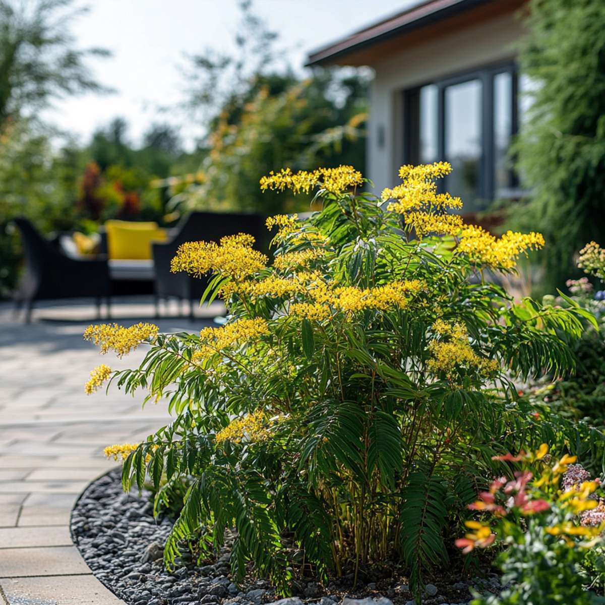 Other Shrubs Mimosenstrauch - 3 Stk - Mimosa Dealbata - Höhe 25-40Cm - ⌀9Cm 