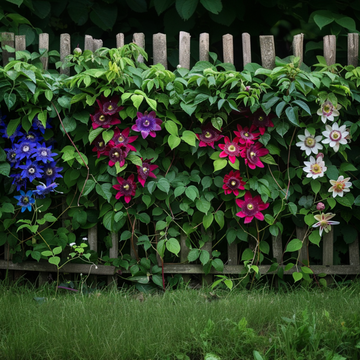 Climbers Passionsblume - 3 Stk - Passiflora Hybridum - Höhe 25-40Cm - ⌀9Cm 