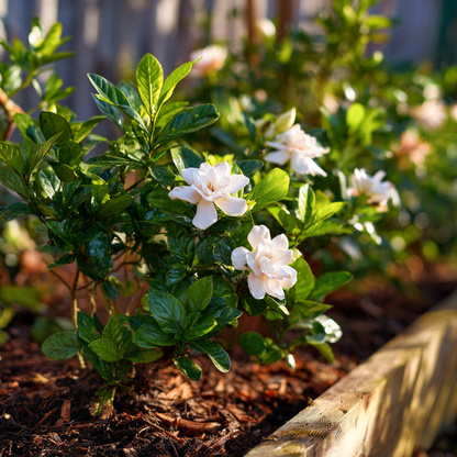 Blooming Houseplants Gardenien - 4 Stk - Gardenia Jasminoides - Höhe 20-30Cm - ⌀13Cm 