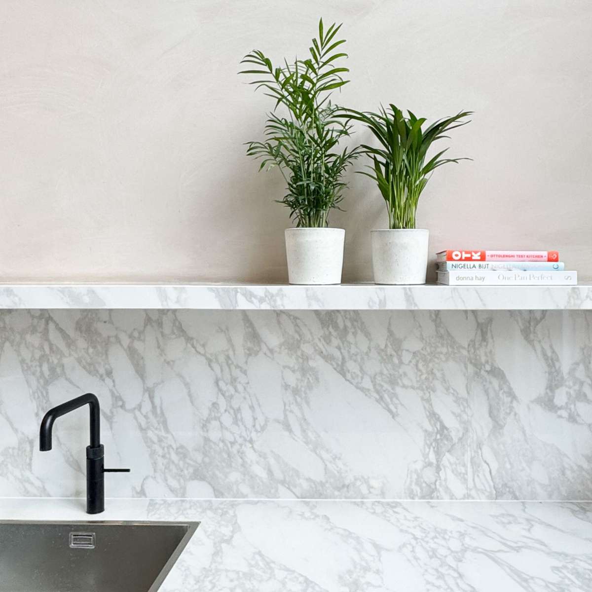 Indoor Palms Kleine Zimmerpalmen - 2 Stk - Dypsis, Chamaedorea - Höhe 25-40Cm - ⌀12Cm 