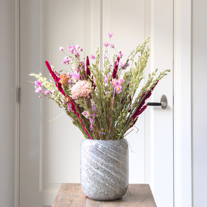 Dried Flowers Blumenstrauß 'Trendy Lucky Love' - Getrocknete Blumen - Höhe 55Cm 