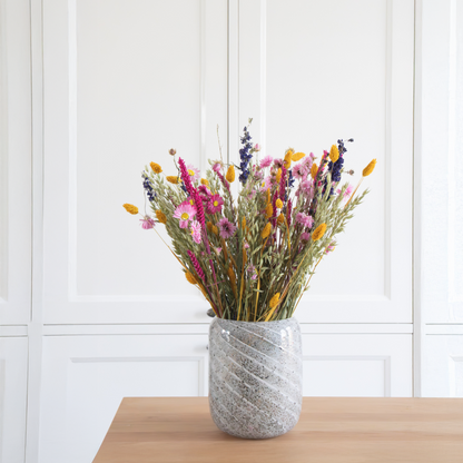 Dried Flowers Blumenstrauß 'Trendy Vibrant' - Getrocknete Blumen - Höhe 55Cm 