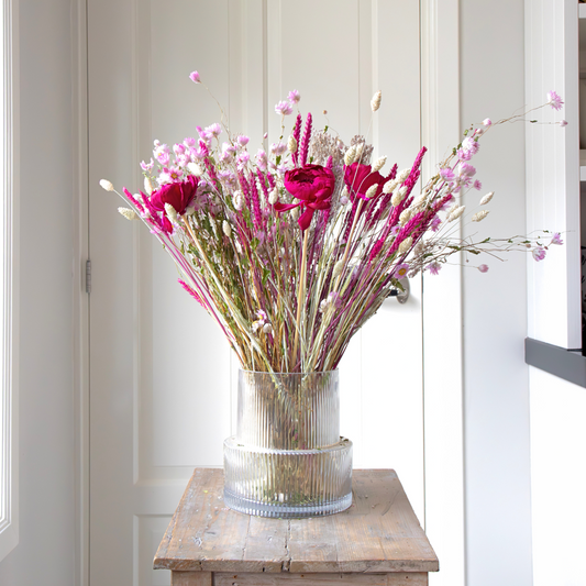 Dried Flowers Blumenstrauß 'Flourish Love' - Getrocknete Blumen - Höhe 50Cm 