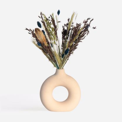 Dried Flowers Blumenstrauß 'Ocean Breeze' - Getrocknete Blumen - Höhe 35Cm 