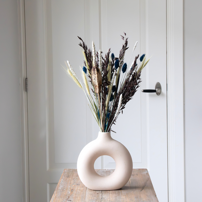 Dried Flowers Blumenstrauß 'Ocean Breeze' - Getrocknete Blumen - Höhe 35Cm 