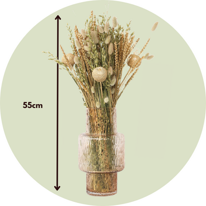 Dried Flowers Blumenstrauß 'Large Angel' - Getrocknete Blumen - Höhe 55Cm 