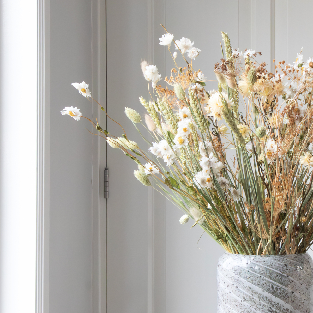 Dried Flowers Blumenstrauß 'Anita' - Getrocknete Blumen - Höhe 55Cm 