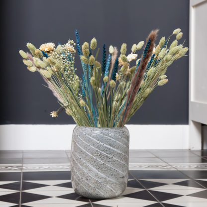 Dried Flowers Blumenstrauß 'Trendy Cool' - Getrocknete Blumen - Höhe 55Cm 