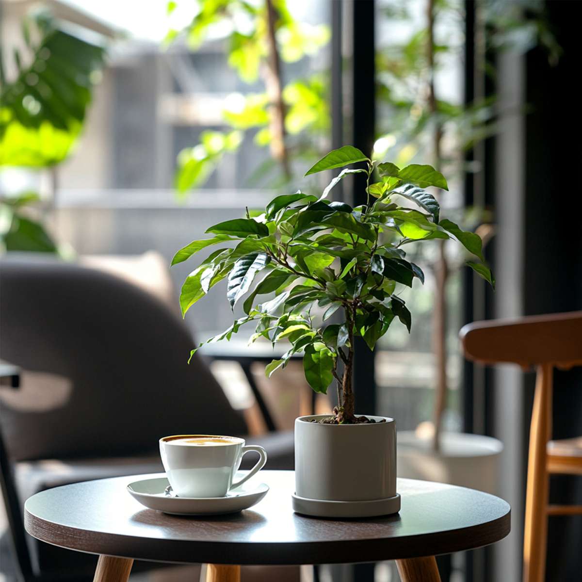 Other Green Houseplants Kaffeepflanze - Coffea Arabica - Höhe 25-40Cm - ⌀12Cm 