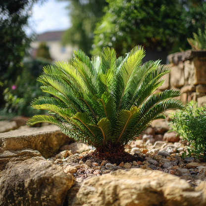 Other Garden Plants Sagopalmfarn - 2 Stk - Cycas Revoluta - Höhe 45-60Cm - ⌀15Cm 