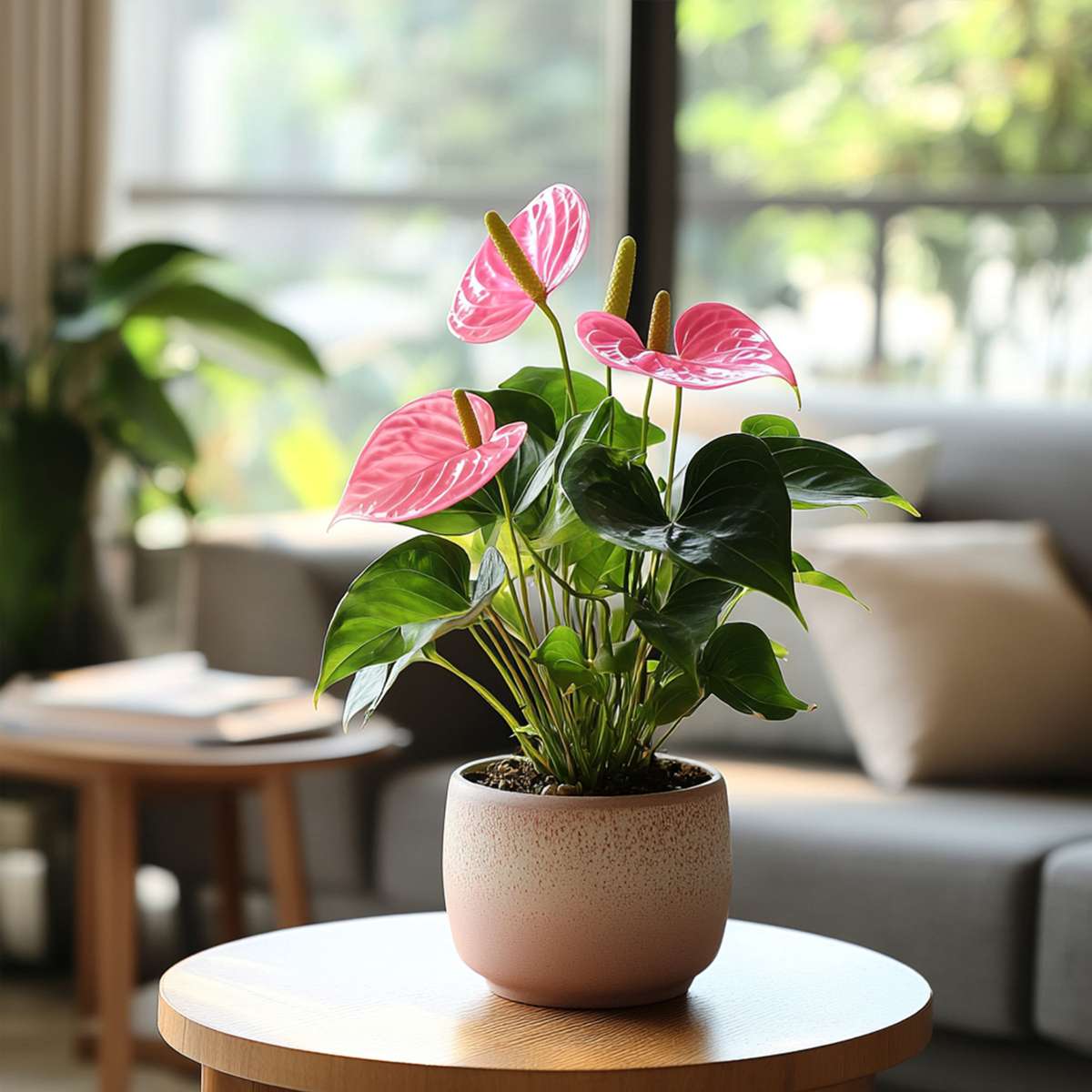 Blooming Houseplants Flamingoblume - Anthurium 'Sweet Dream' - Höhe 35-45Cm - Ø12Cm 