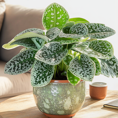 Other Green Houseplants Drehfrucht - 2Er-Set - Streptocarpus 'Pretty Turtle' - Höhe 25-35Cm - ⌀13Cm 