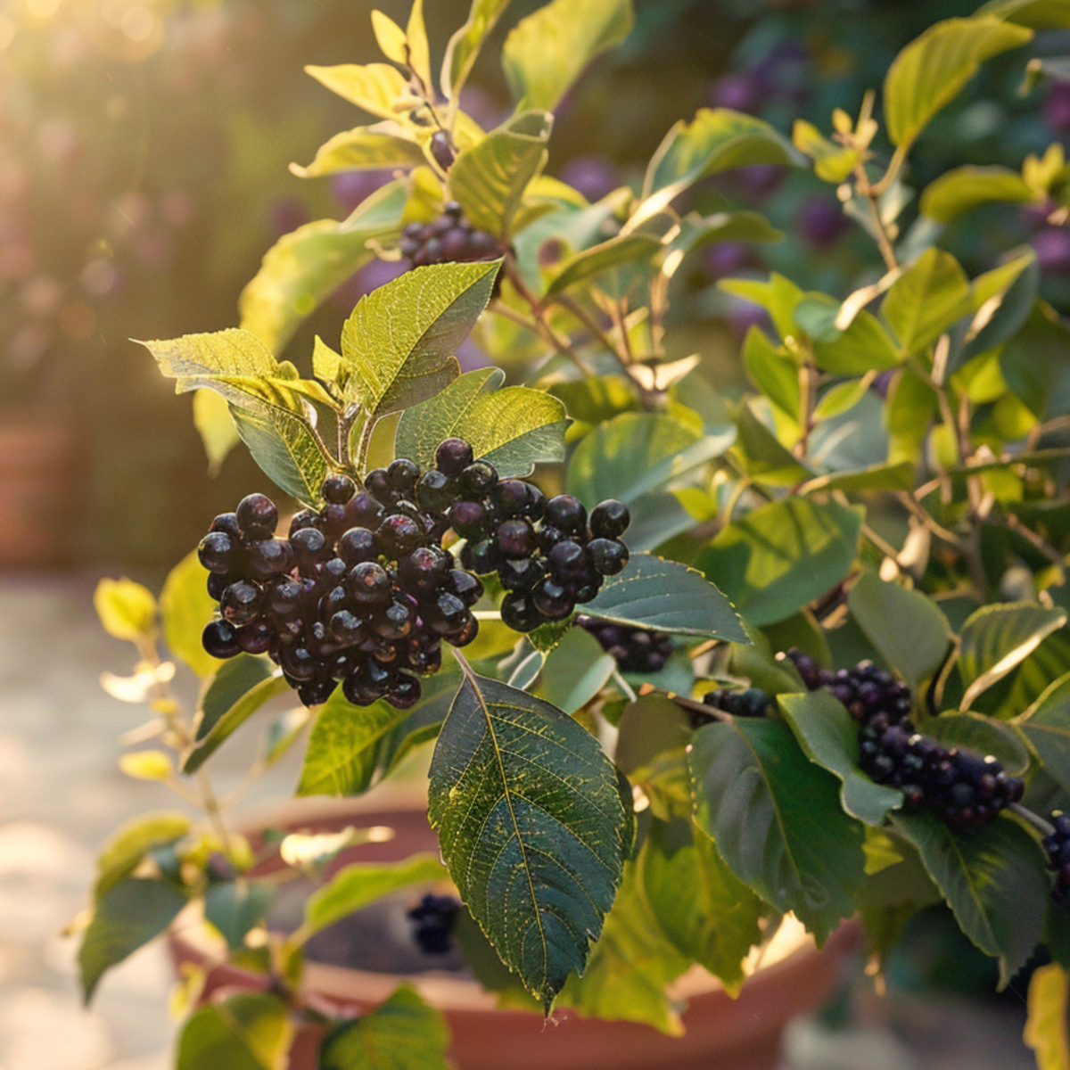 Fruit Trees Schwarze Johannisbeere - 3Er-Set - Ribes Nigrum - Höhe 25-40Cm - ⌀9Cm 