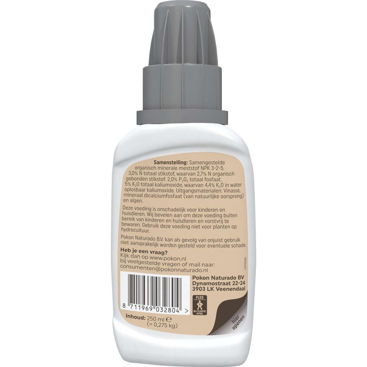 Plant Food Pokon Flüssiges Pflanzenfutter – Orchideen – 250 Ml 