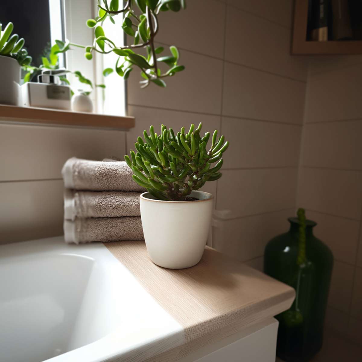 Succulents Pfennigbaum - 2Er Set - Crassula Ovata 'Gollum' - Höhe 15-25 Cm - Topf 12 Cm 