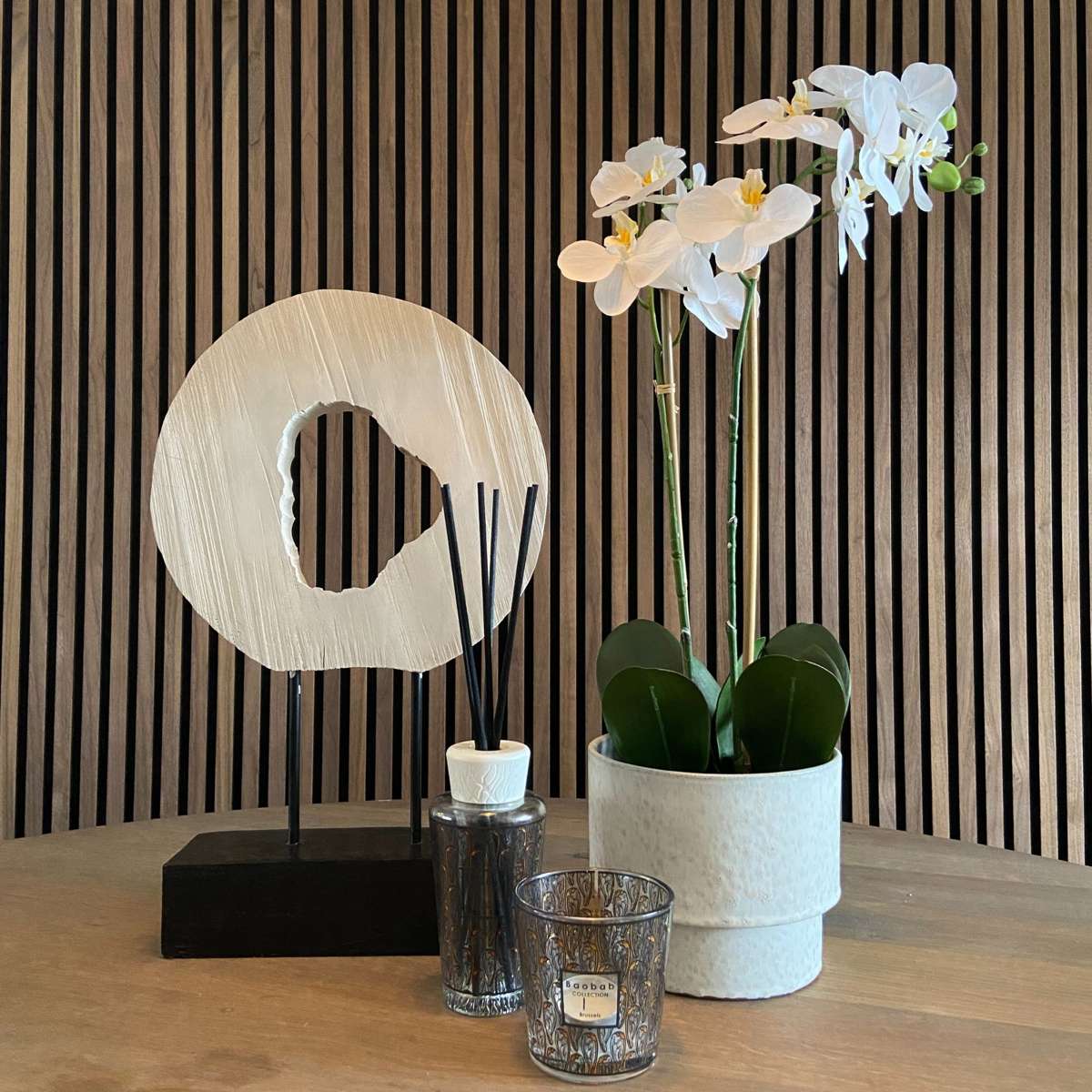 Artificial Plants Künstliche Phalaenopsis-Orchidee – Höhe 55Cm 