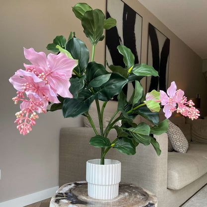 Artificial Plants Künstliche Medinilla Magnifica – Höhe 85Cm 