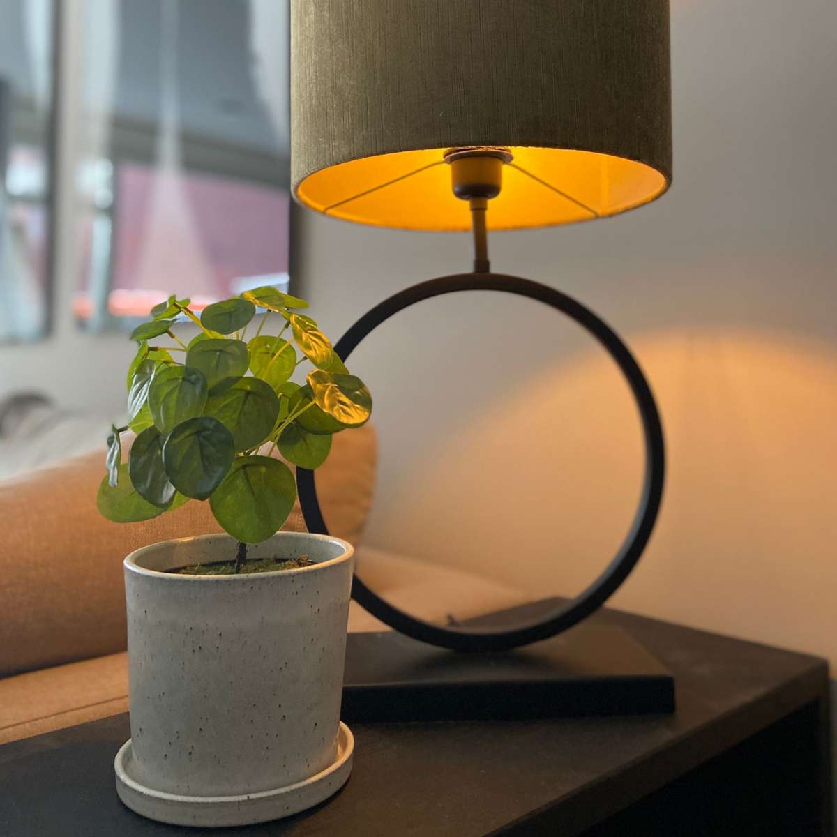 Artificial Plants Künstliche Pilea Peperomioides – Höhe 25Cm 