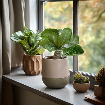 Blooming Houseplants Hawaii-Palme - Brighamia Insignis - Höhe 25-35Cm - Topf 12Cm 