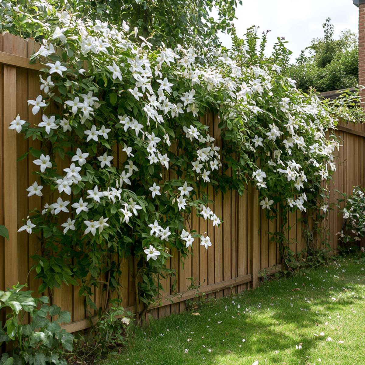 Climbers Sternjasmin - 8 Stk - Trachelospermum Jasminoides - Höhe 110-120Cm - ⌀17Cm 