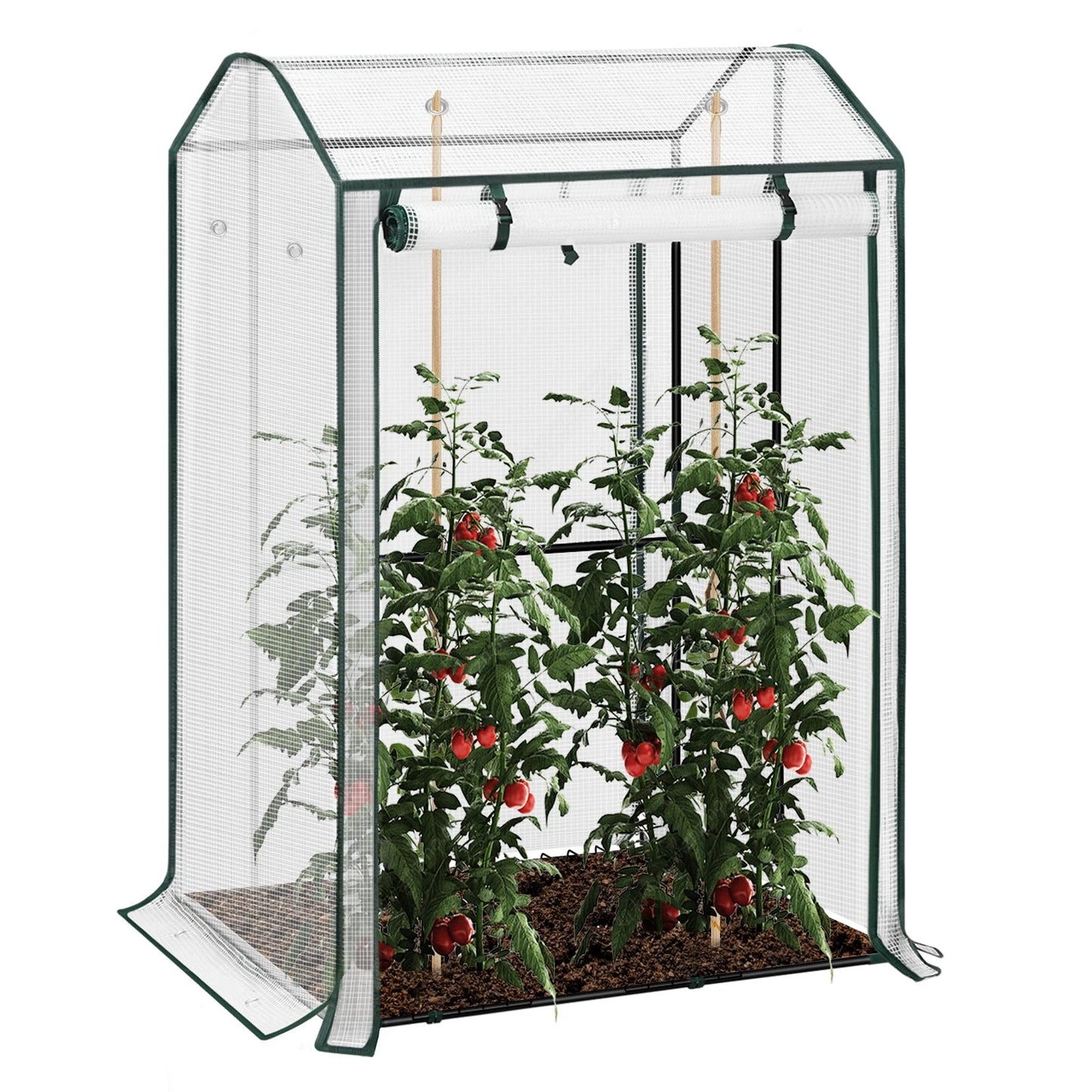 Outdoor Garden Greenhouse Tomato Winter Tent Greenhouse Winter Protection for  Flowers Vegetable Climbing Plants 