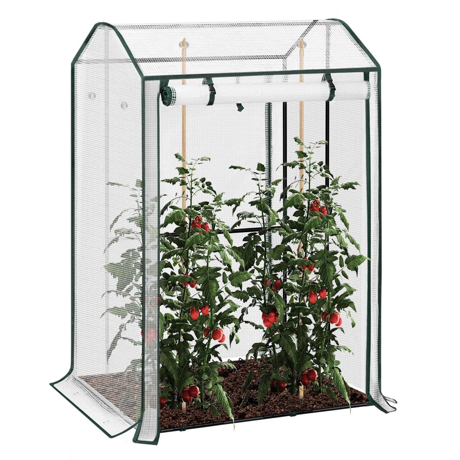 Outdoor Garden Greenhouse Tomato Winter Tent Greenhouse Winter Protection for  Flowers Vegetable Climbing Plants 