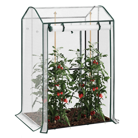 Outdoor Garden Greenhouse Tomato Winter Tent Greenhouse Winter Protection for  Flowers Vegetable Climbing Plants 