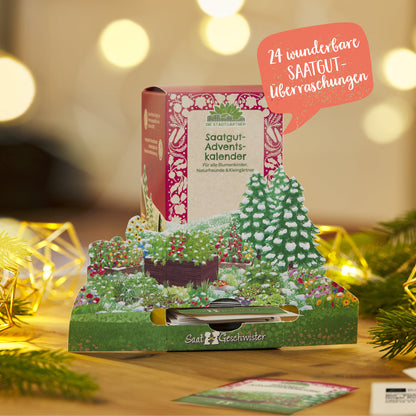 Saatgut-Adventskalender "Winterlandschaft" 