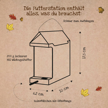 BIO-Freiluftbuffet für Vögel 