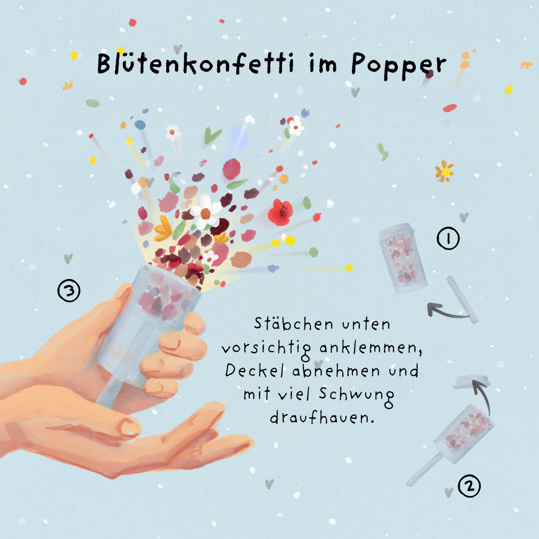 Blütenkonfetti - Yay! 