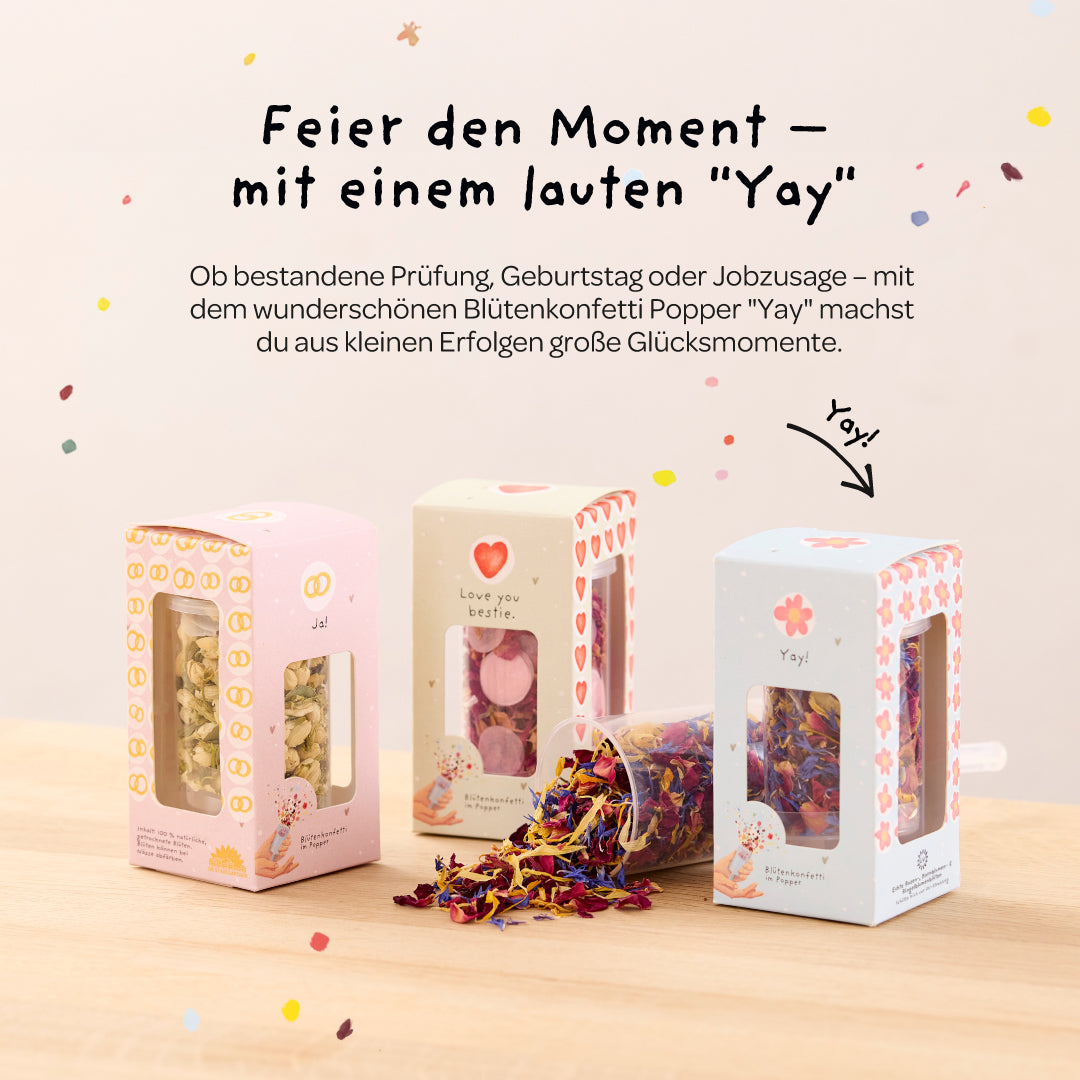 Blütenkonfetti - Yay! 