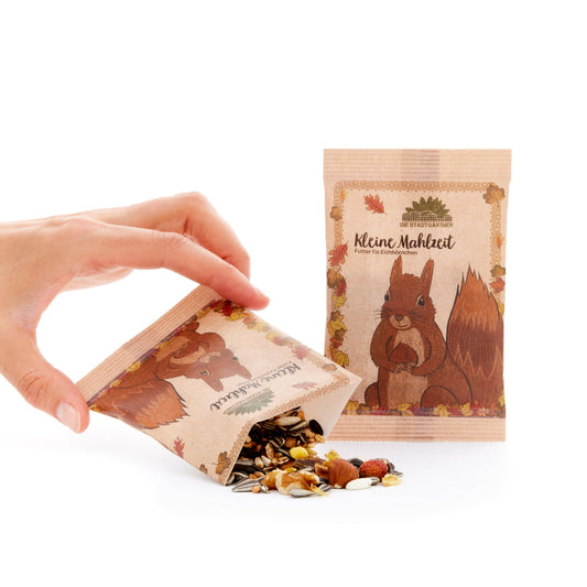 Kleine Mahlzeit – Eichhörnchenfutter 