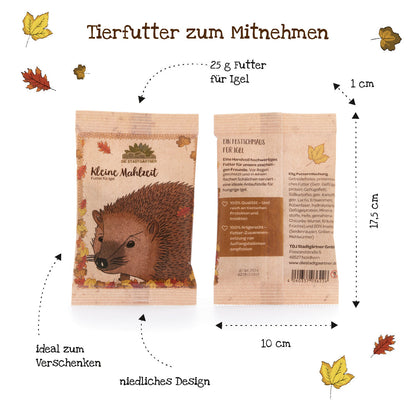 Kleine Mahlzeit – Igelfutter 