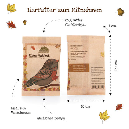 Kleine Mahlzeit – Vogelfutter 
