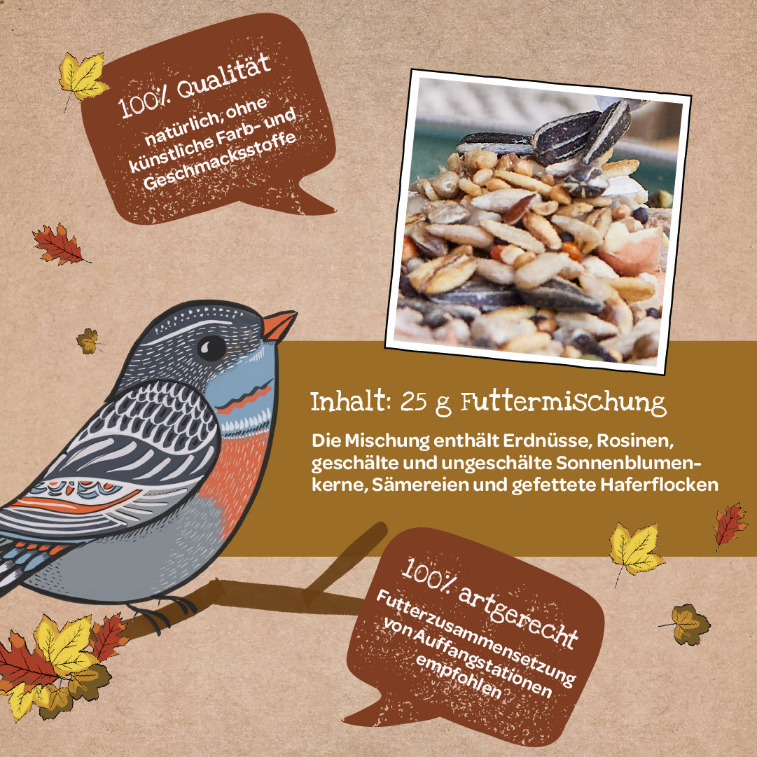 Kleine Mahlzeit – Vogelfutter 
