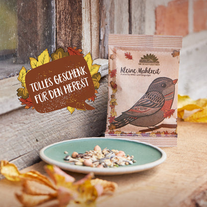 Kleine Mahlzeit – Vogelfutter 