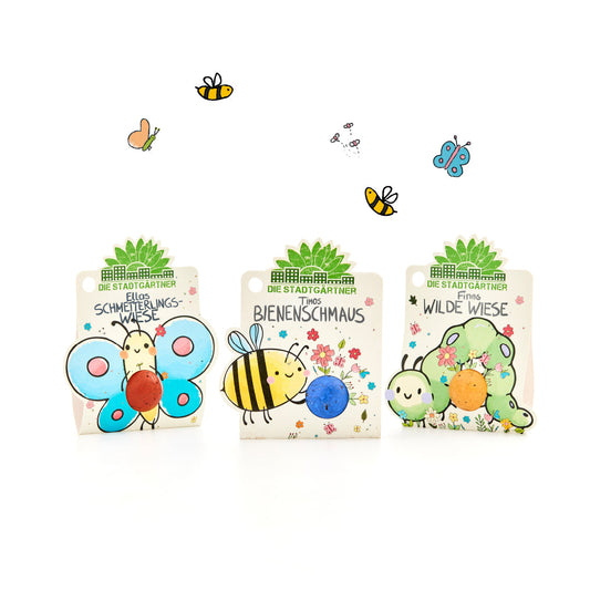 3 x 1 Blumenmurmel – Alle Sorten 