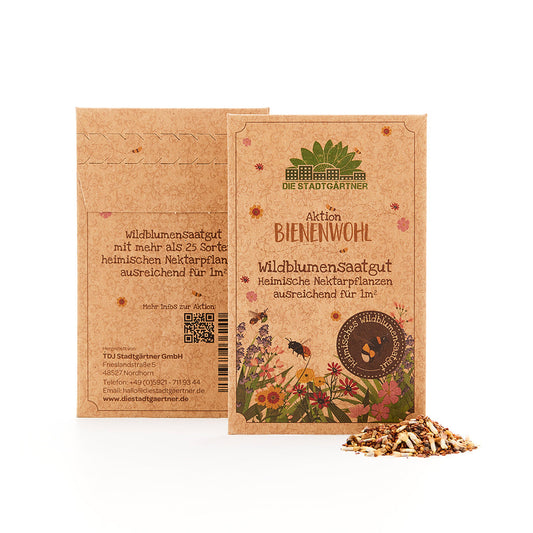 Saatguttütchen Wildblumen "Bienenwohl" 