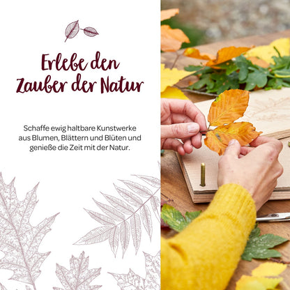 Blattpresse für Blätter & Blüten 