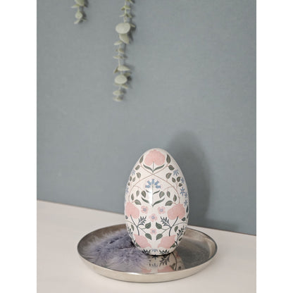 Dekoteller Silber Metall Teller Schale Dekotablett Kerzenteller Dekoschale Ø20cm 