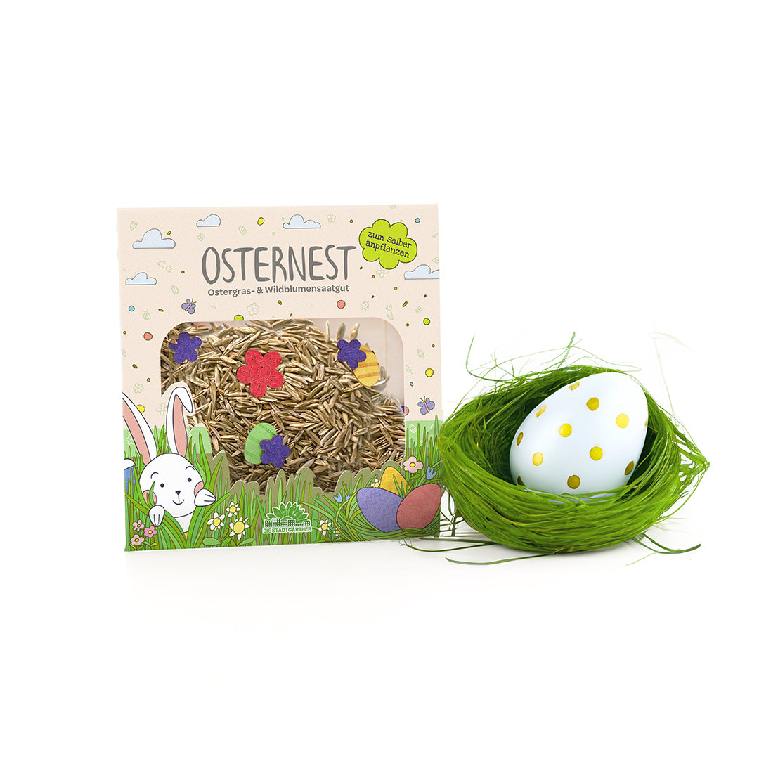 Buntes Ostergraskonfetti 
