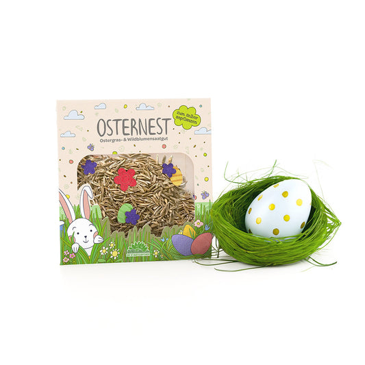 Buntes Ostergraskonfetti 