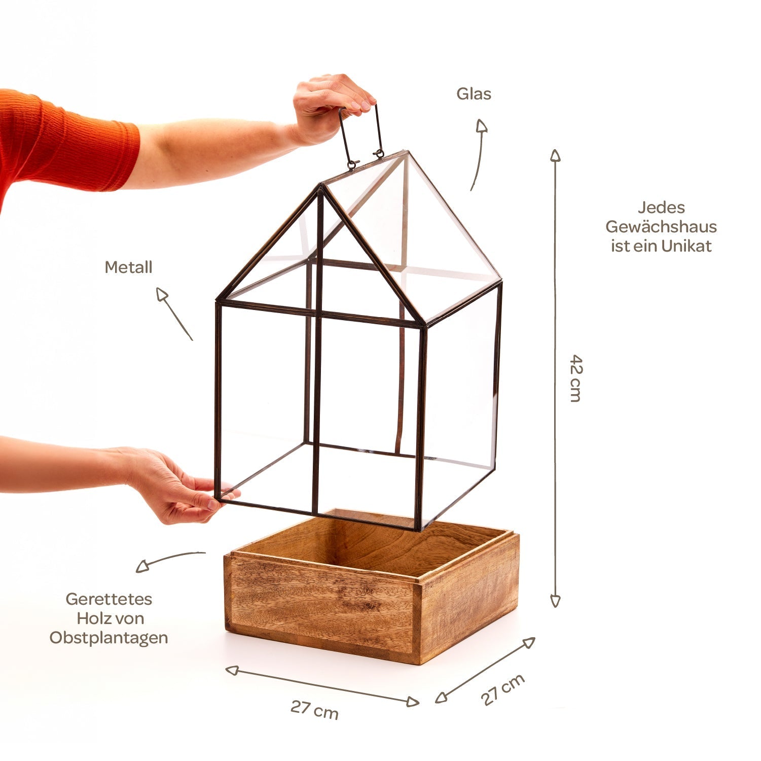 Hochwertiges Anzucht- und Gewächshaus 