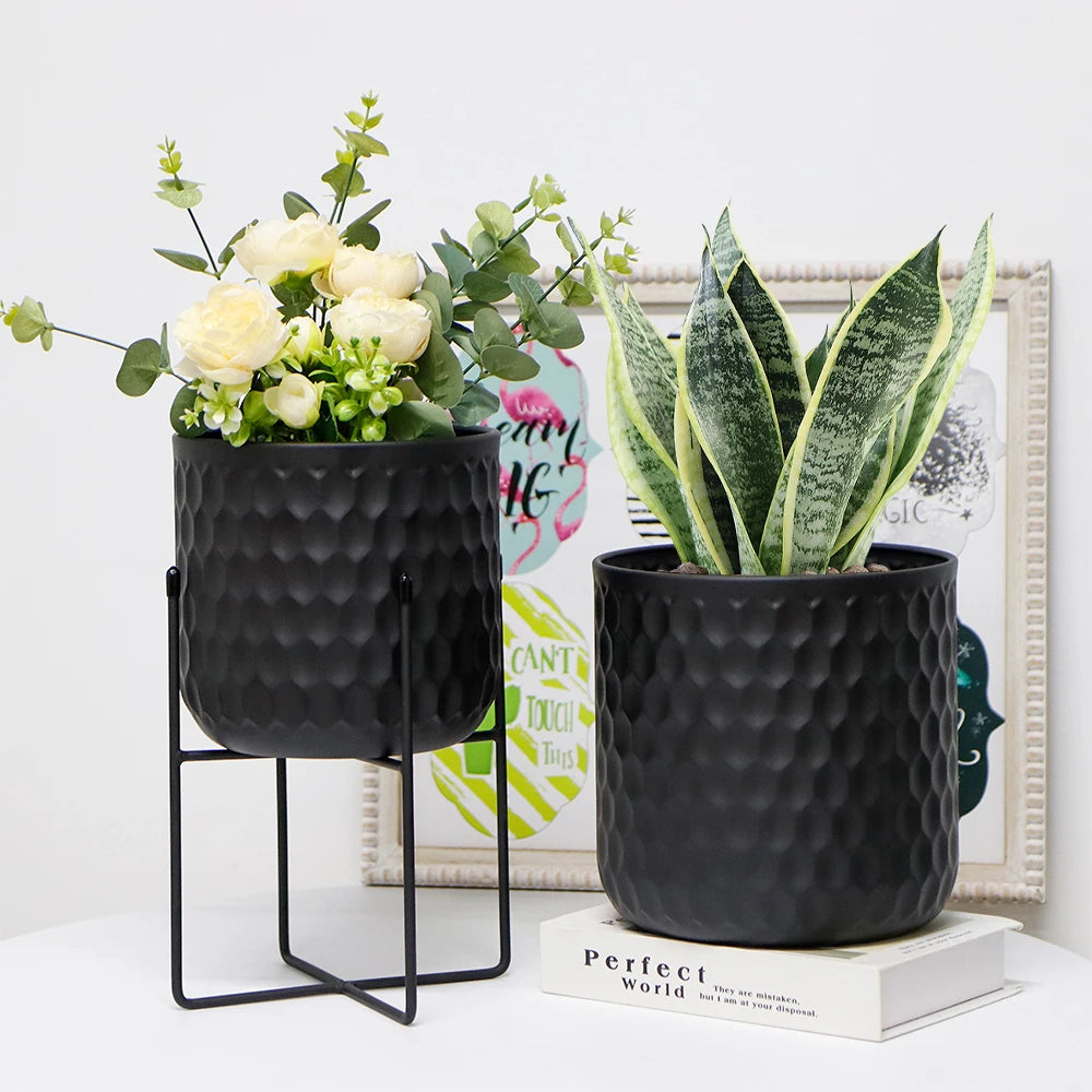 Metal Plant Stands Flower Stand Holders Modern Plant Holders Flower Holder for Flower Pot Indoor Living Room 