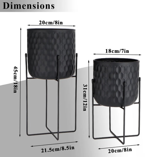 Metal Plant Stands Flower Stand Holders Modern Plant Holders Flower Holder for Flower Pot Indoor Living Room 