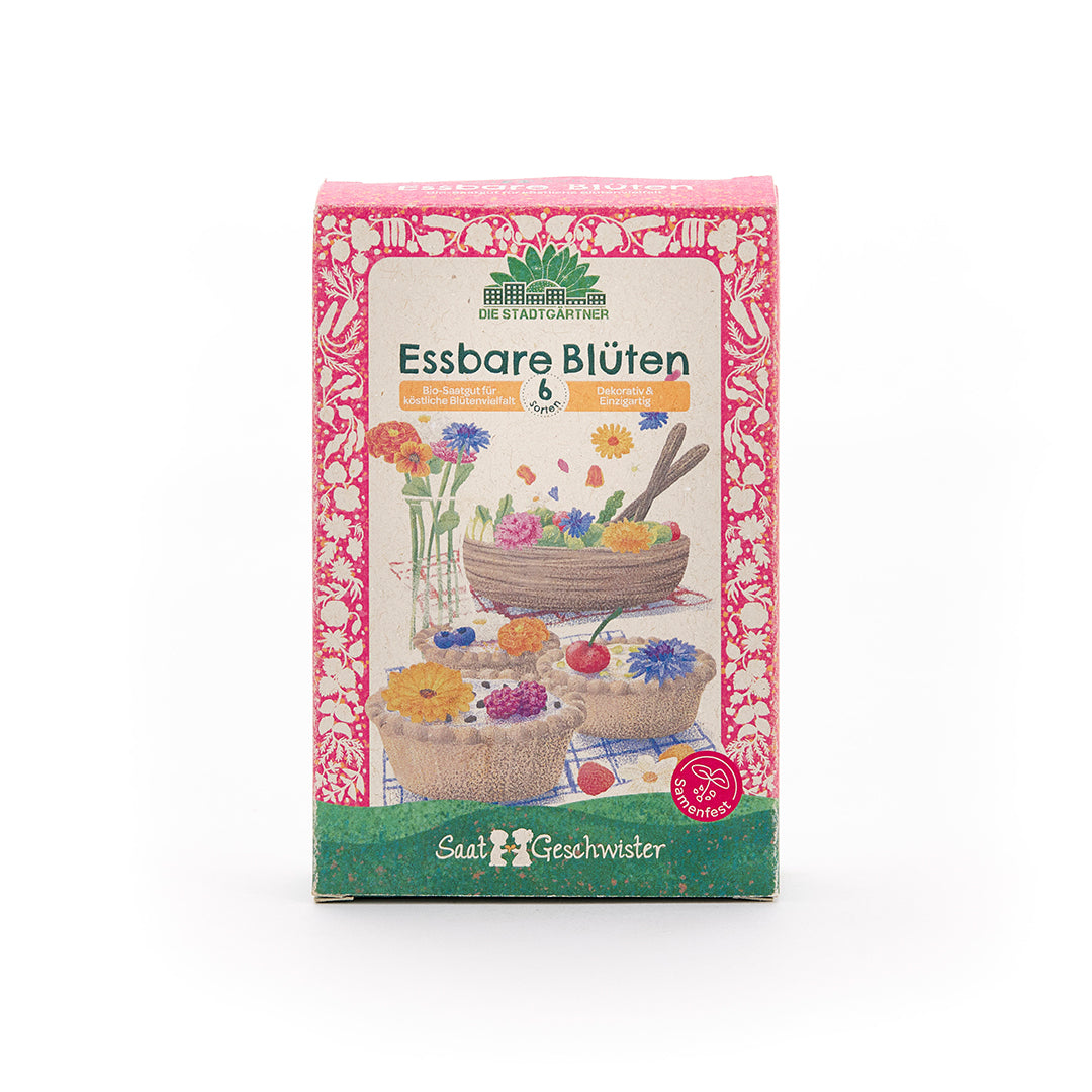 BIO-Saatgut-Set "Essbare Blüten" 
